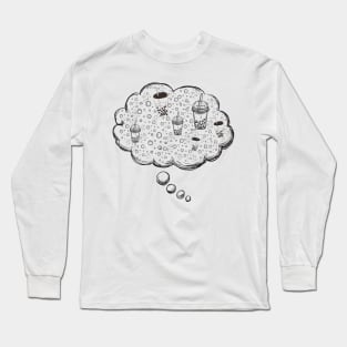 Bubble Tea Dream - Anime Kawaii Bubble Tea Long Sleeve T-Shirt